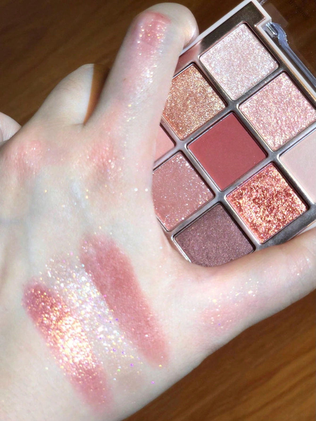 Dikalu | Shimmer Eyeshadow Palette | Rose