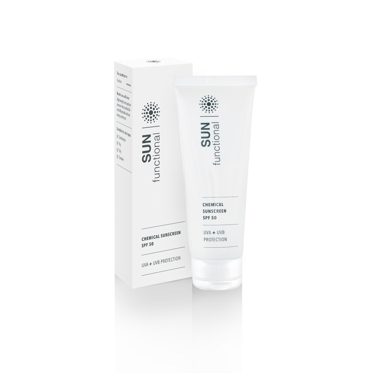 SKIN Functional Chemical Sunscreen SPF50 | UVA + UVB Light Protection