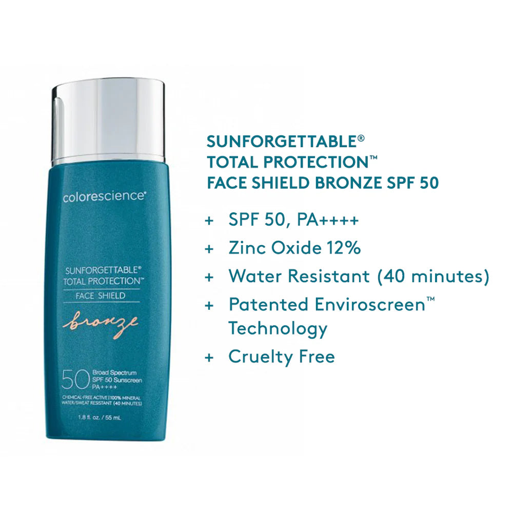 Colorescience | Sunforgettable Total Protection Face Shield Bronze SPF 50