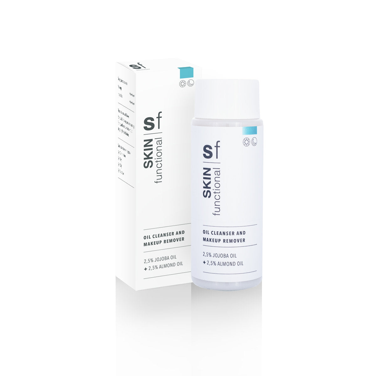 SKIN Functional Oil Cleanser and Makeup Remover | 2,5% Jojoba Oil + 2,5% Almond Oil