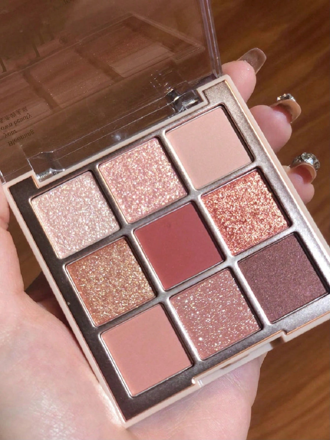 Dikalu | Shimmer Eyeshadow Palette | Rose