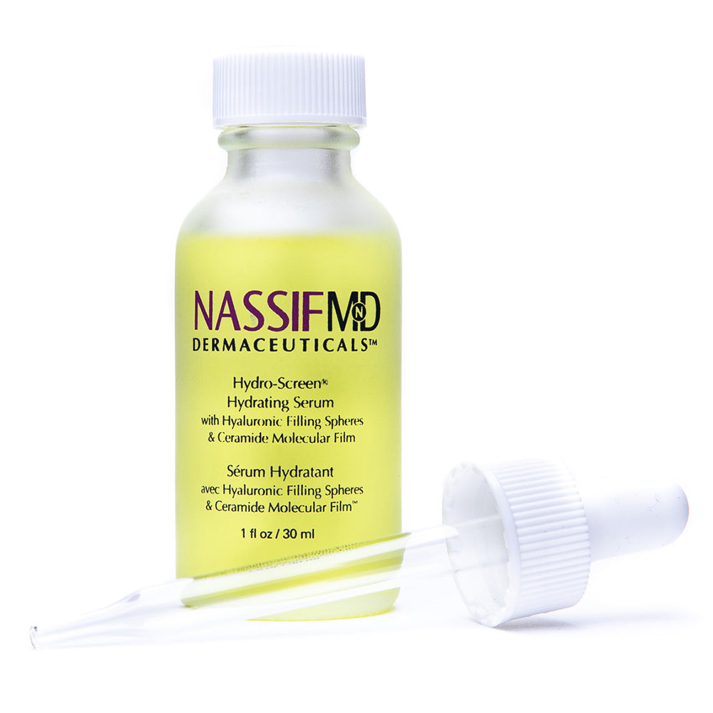 NassifMD | HYDRO-SCREEN® HYDRATING SERUM with Hyaluronic Filling Spheres & Ceramide Molecular Film