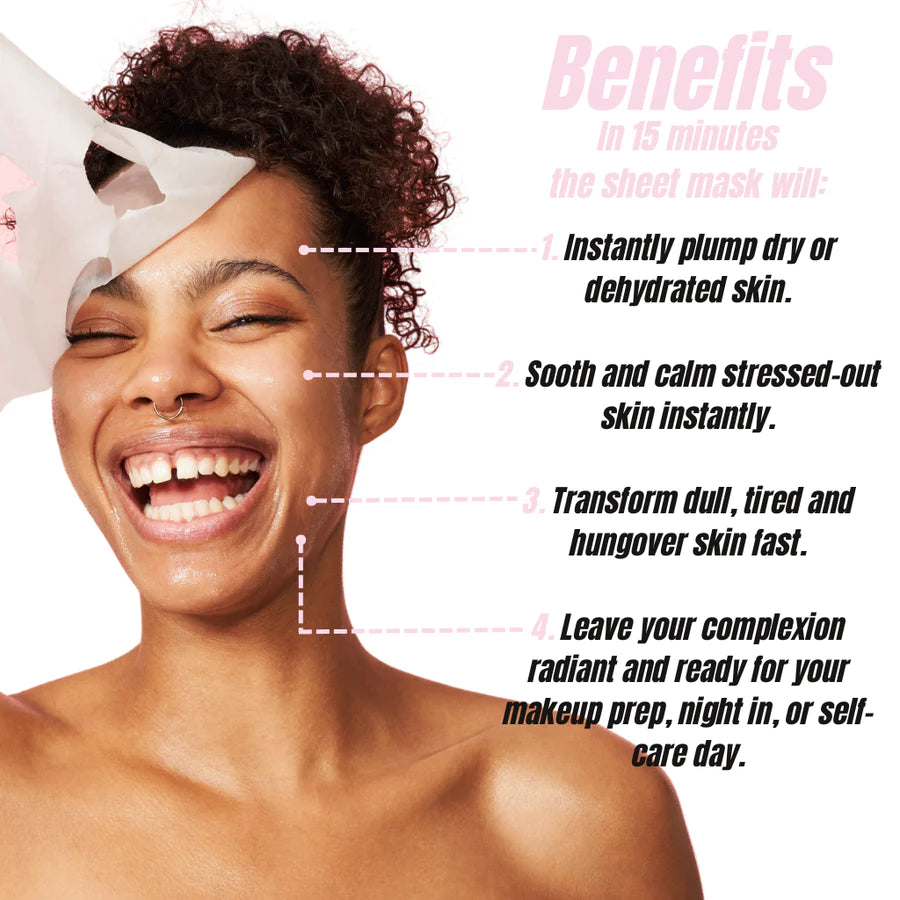 Lumi Glo The Hydration Booster Face Mask wiinkcosmetics