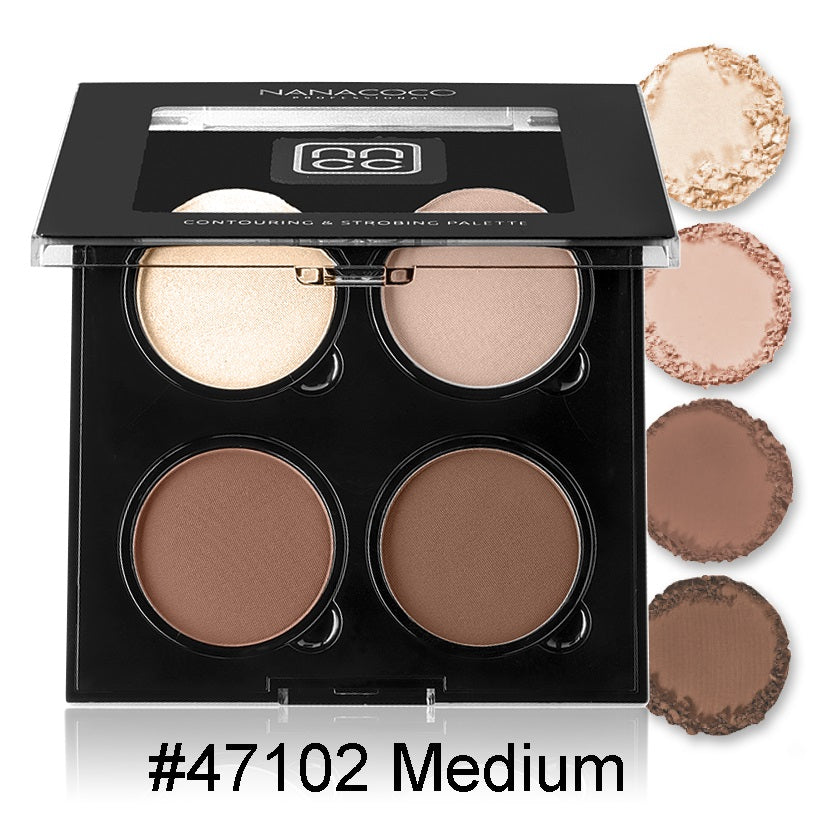 Nanacoco Contouring & Strobing Palette
