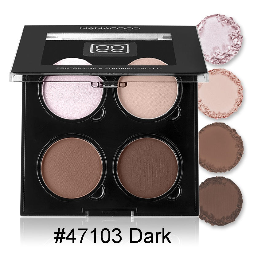 Nanacoco Contouring & Strobing Palette