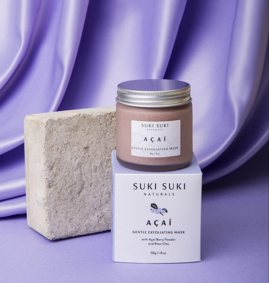 Suki Suki Naturals | Açaî Gentle Exfoliating Mask