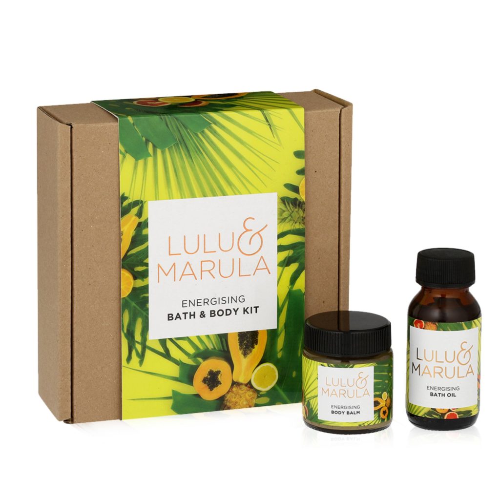 Lulu & Marula Energising Bath And Body Kit