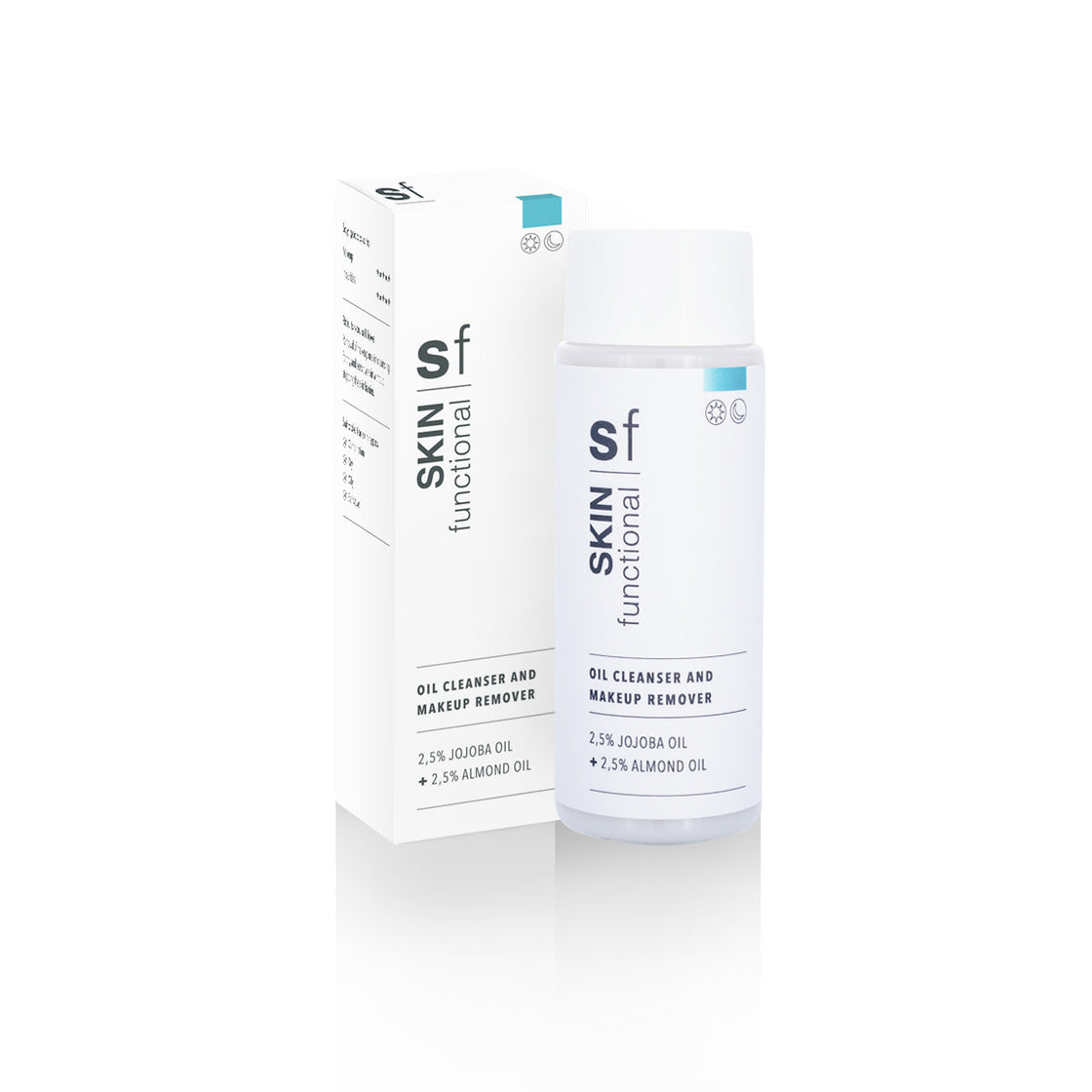 SKIN Functional Oil Cleanser and Makeup Remover | 2,5% Jojoba Oil + 2,5% Almond Oil