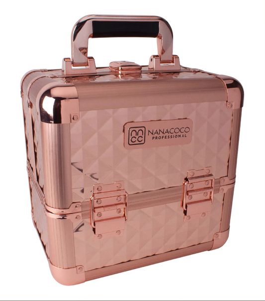 Nanacoco | PRO Makeup Case Rose Gold