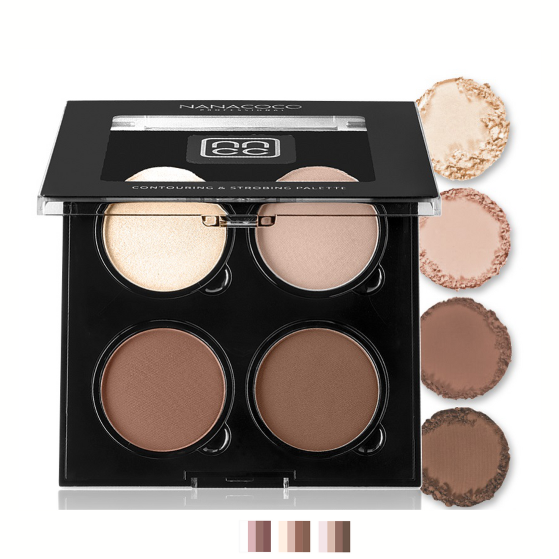 Nanacoco Contouring & Strobing Palette